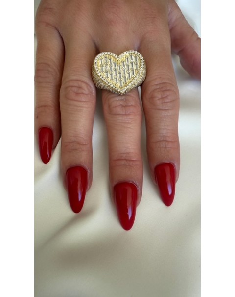 Δαχτυλίδι καρδιά