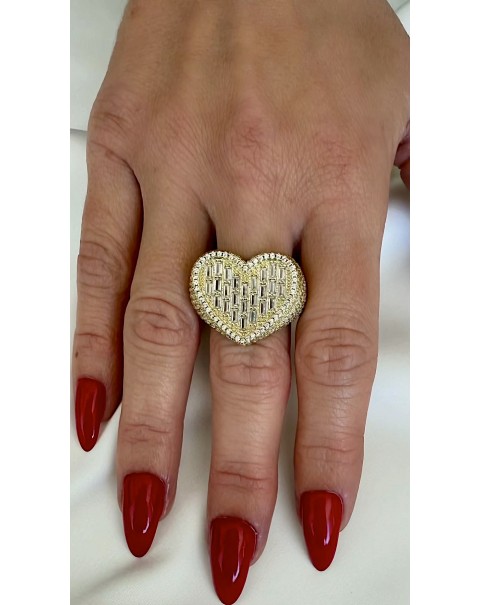 Δαχτυλίδι καρδιά