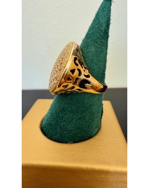 Δαχτυλίδι οβάλ με ζιργκόν