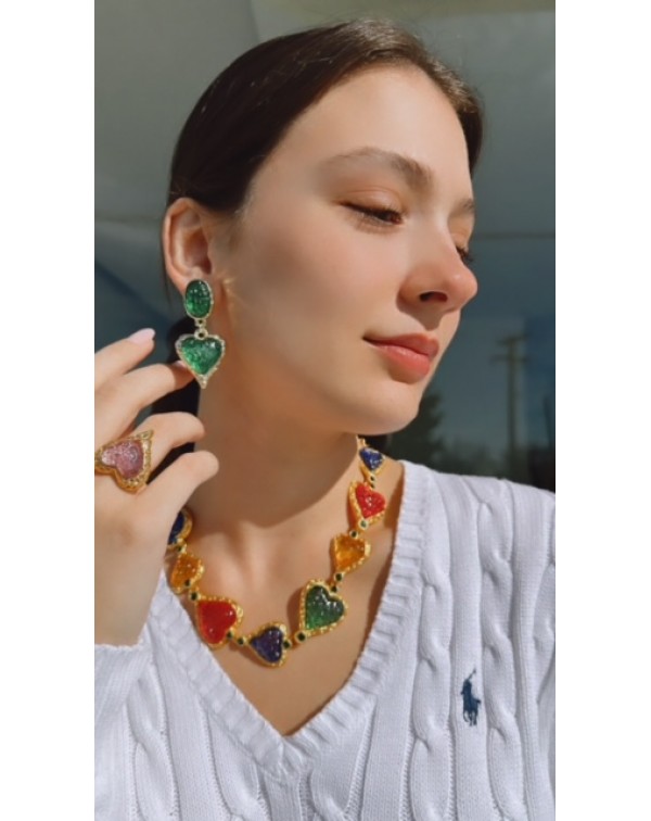 Σκουλαρίκια με κρεμαστή κα�...