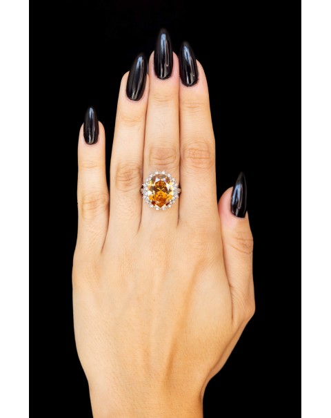 Vintage δαχτυλίδι μονόπετρο