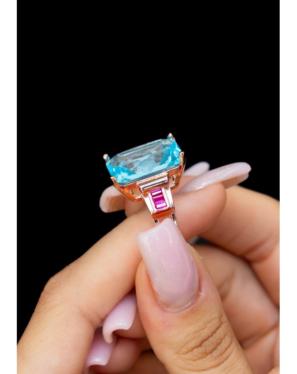 Δαχτυλίδι μονόπετρο με κρύ�...