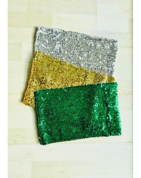 Στράπλες μπλούζα με παγιέτες