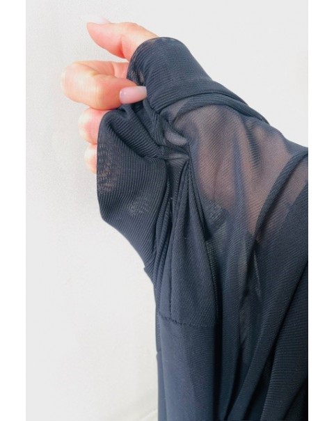 Διαφάνεια με μακρύ μανίκι