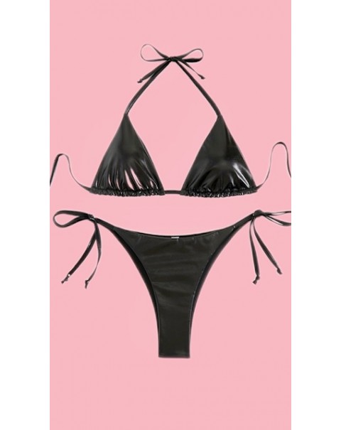 Μπικίνι με μεταλλική όψη