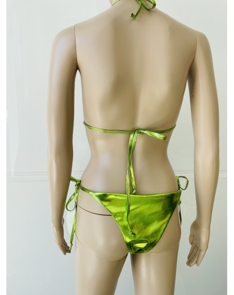 Μπικίνι με μεταλλική όψη