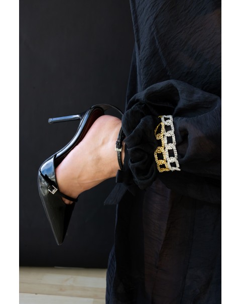 Βραχιόλι ποδιού σε στυλ αλυσίδα