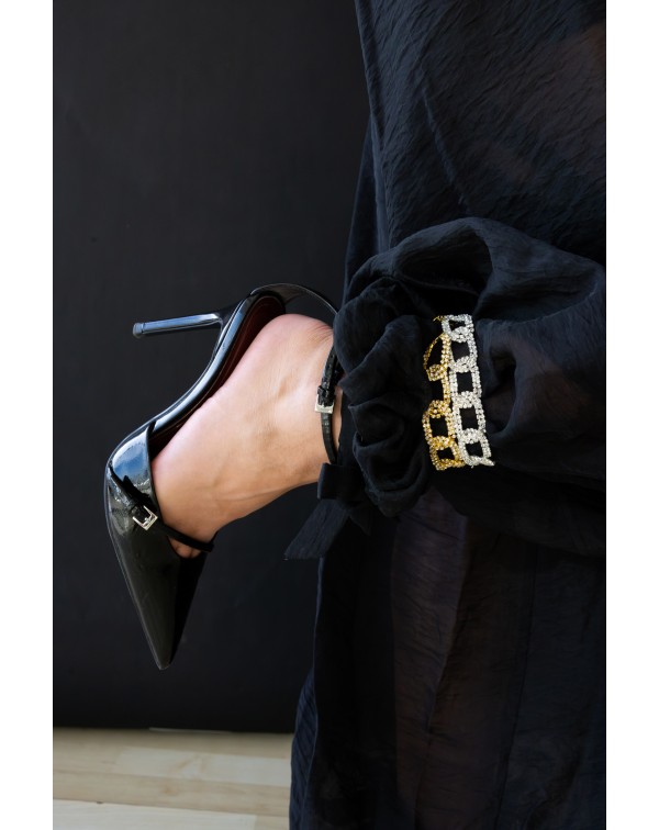 Βραχιόλι ποδιού σε στυλ αλυ...