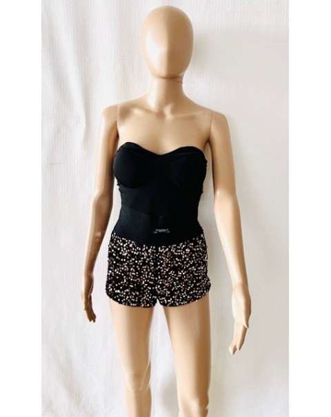 Σορτς βελούδο με παγιέτες 