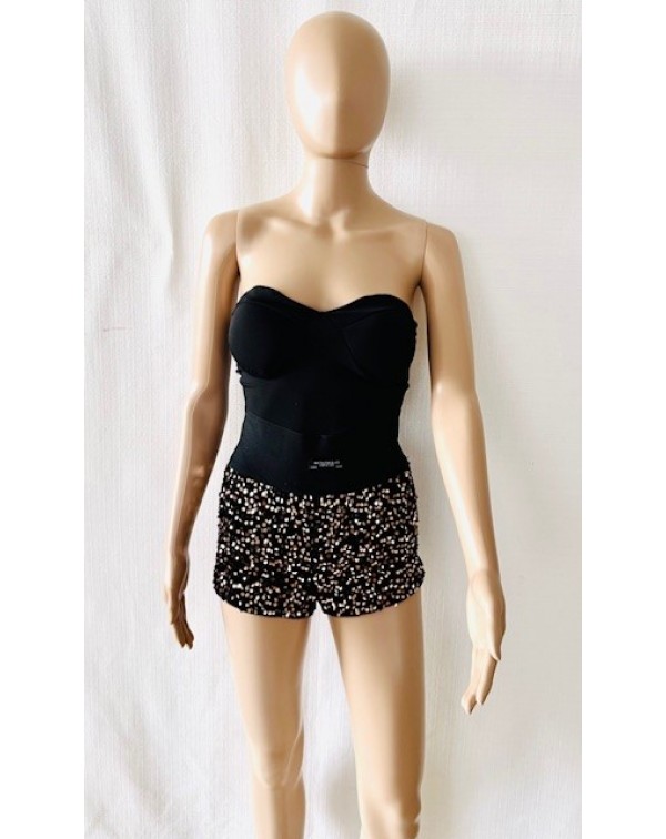 Σορτς βελούδο με παγιέτες 