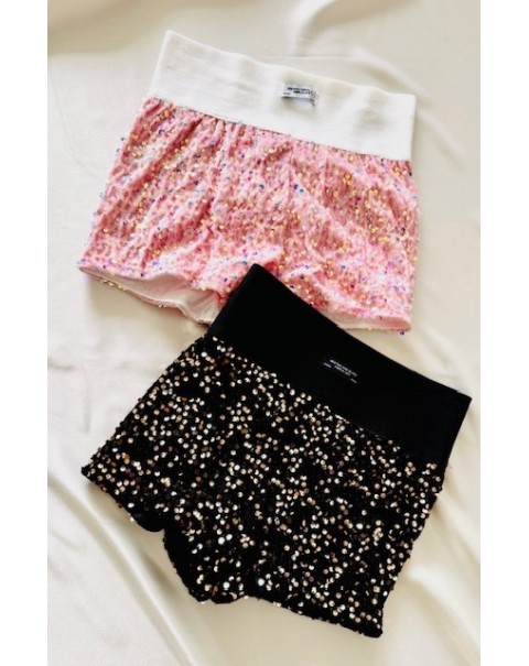 Σορτς βελούδο με παγιέτες 