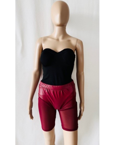 Ποδηλατικό κολάν με δερματίνη