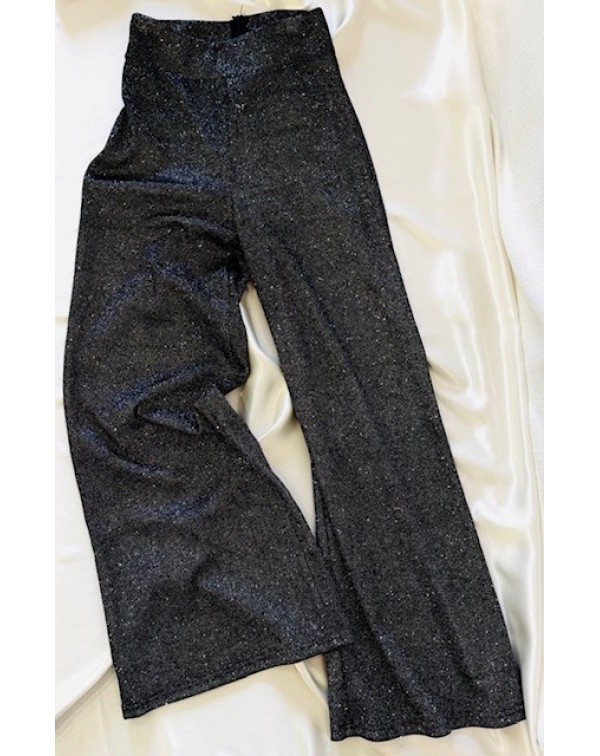 Παντελόνι καμπάνα με μεταλ�...