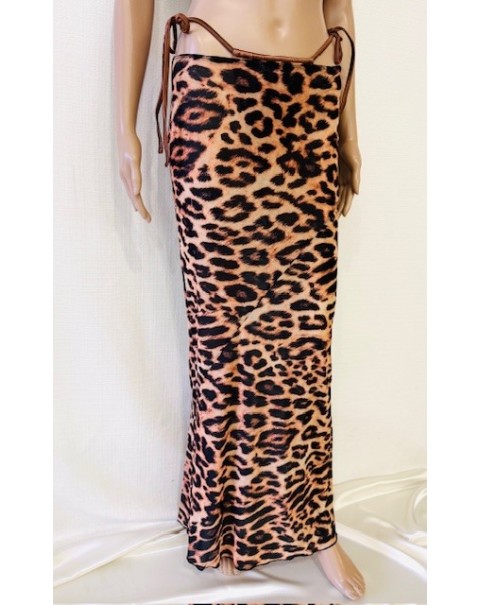 Τυπωμένη μακριά φούστα από φιλέ