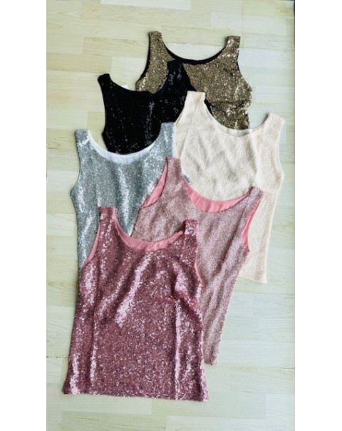 Μπλούζα με παγιέτες