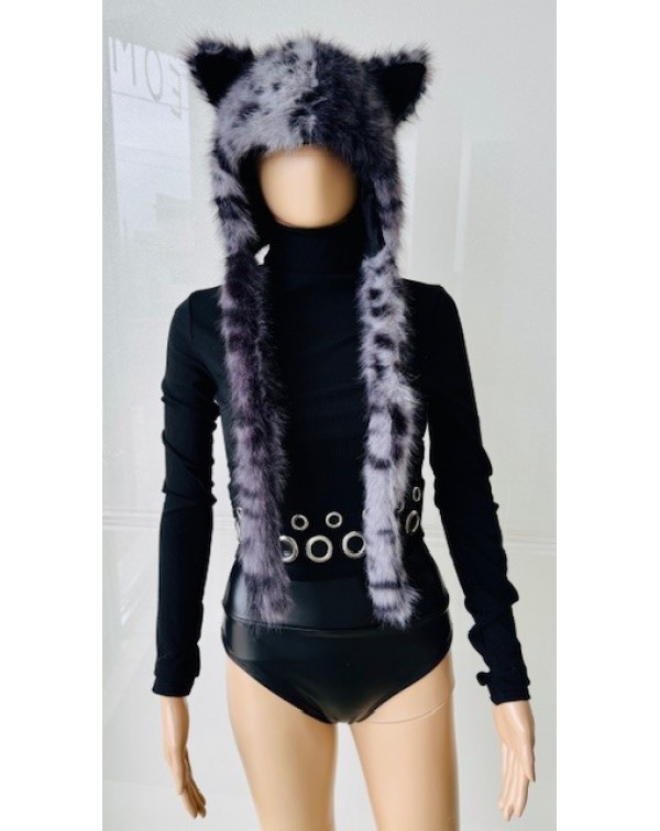 Καπέλο τίγρης γούνινο με αυ...