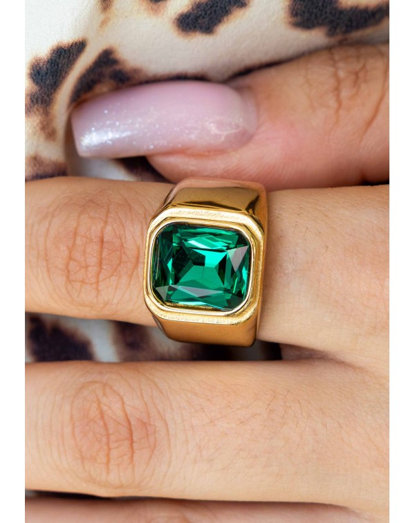 Δαχτυλίδι μονόπετρο ορθογώ...