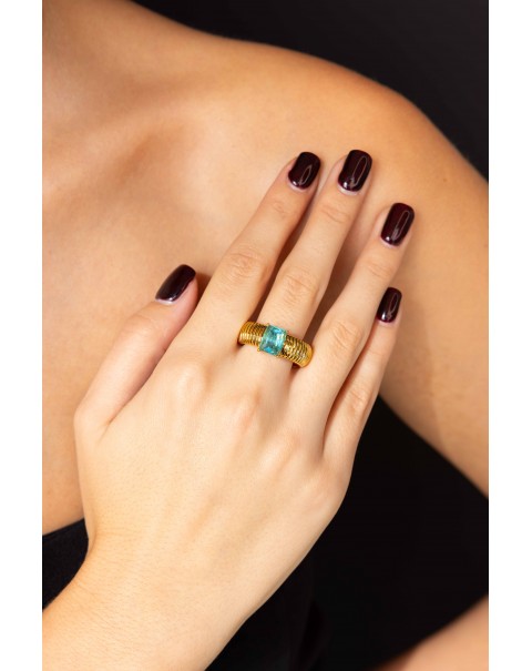 Δαχτυλίδι μονόπετρο