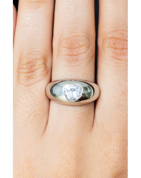 Δαχτυλίδι καρδιά