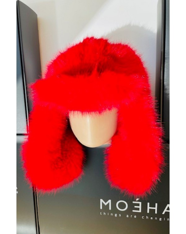 Γούνινο καπέλο τύπου Ρωσία�...