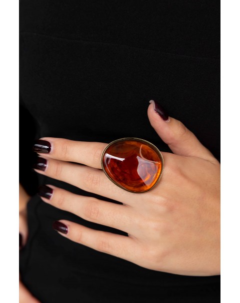 Δαχτυλίδι με ρητίνη