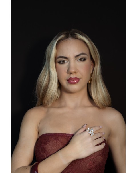 Δαχτυλίδι με κρεμαστά στοιχεία