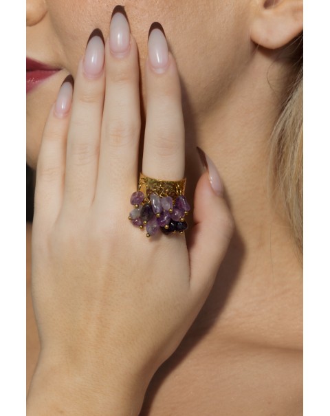 Δαχτυλίδι με κρεμαστά στοιχεία