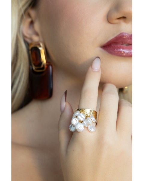 Δαχτυλίδι με κρεμαστά στοιχεία