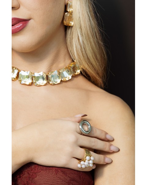 Δαχτυλίδι με κρεμαστά στοιχεία