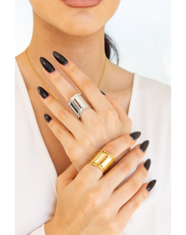 Δαχτυλίδι bone cuff 