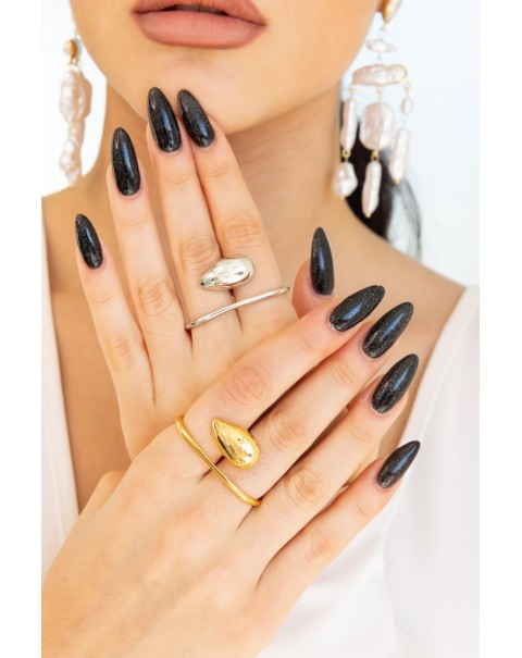 Δαχτυλίδι διπλό σταγόνα