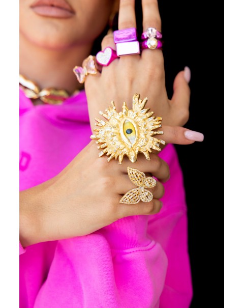 Ανοιγόμενο δαχτυλίδι πεταλούδα