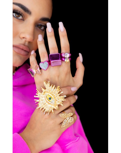 Ανοιγόμενο δαχτυλίδι πεταλούδα