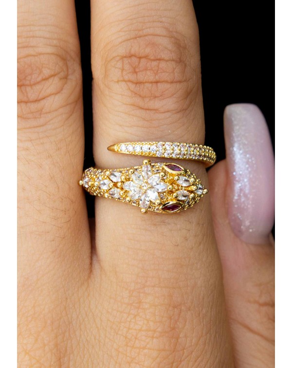 Ανοιγόμενο δαχτυλίδι φίδι