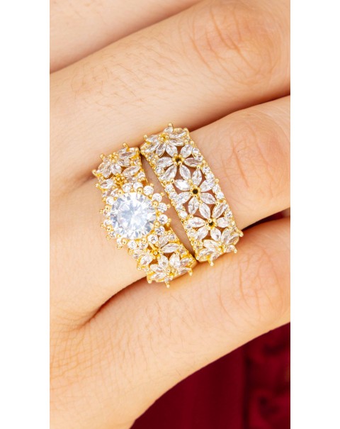 Set δύο δαχτυλιδιών