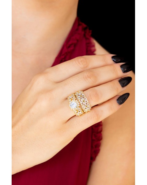 Set δύο δαχτυλιδιών