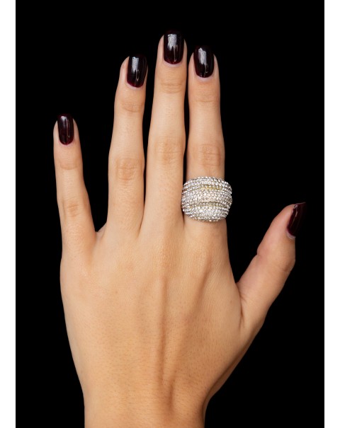 Δαχτυλίδι bull με στρας