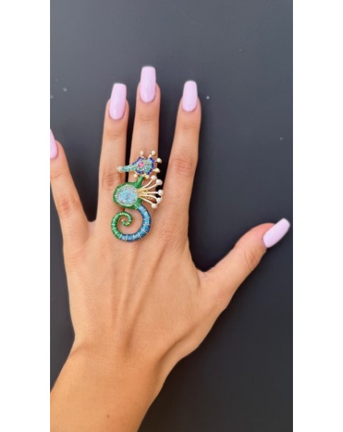 Δαχτυλίδι Ιππόκαμπος 