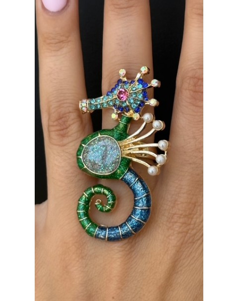 Δαχτυλίδι Ιππόκαμπος 