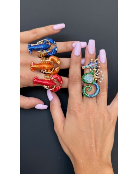 Δαχτυλίδι Ιππόκαμπος 