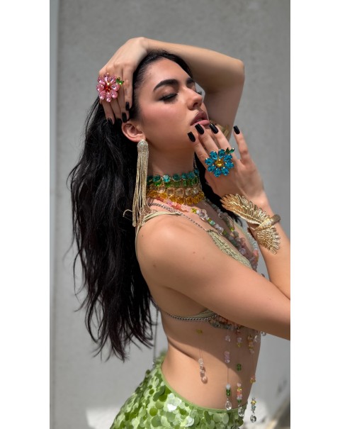 Δαχτυλίδι λουλούδι