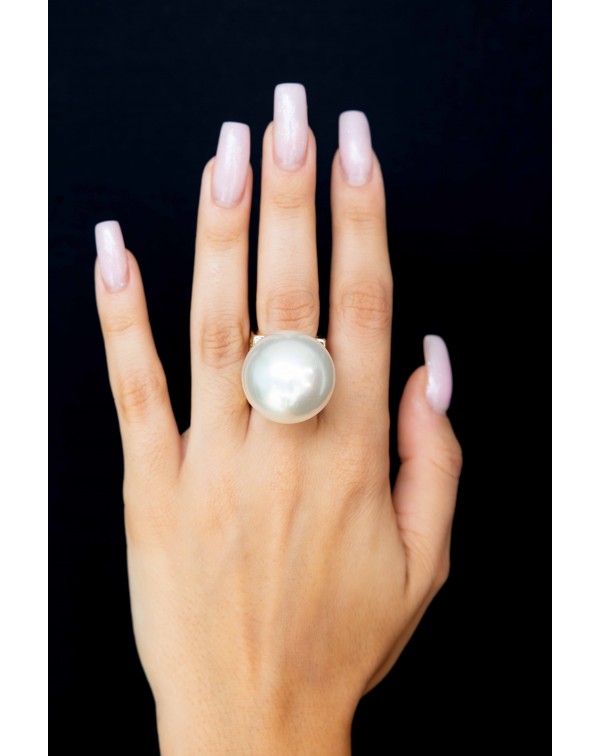 Δαχτυλίδι κύβος με μεγάλη π...