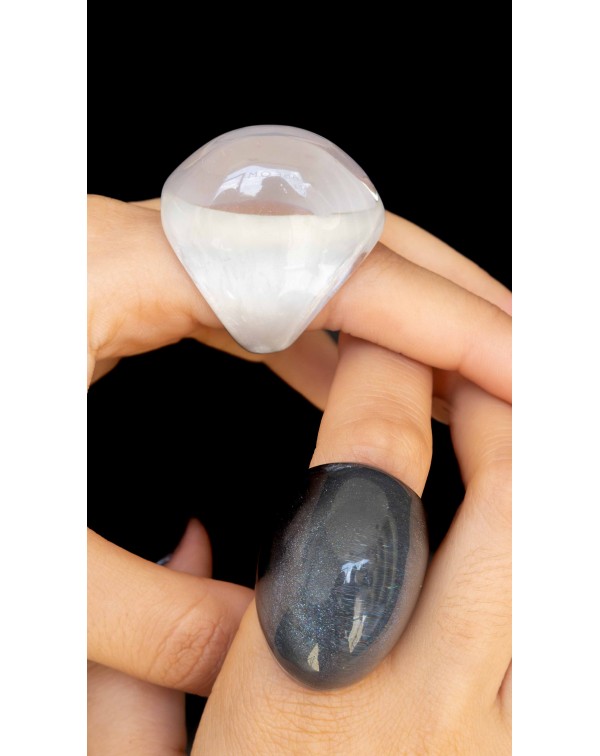 Δαχτυλίδι οβάλ πομπέ