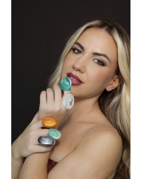 Δαχτυλίδι οβάλ πομπέ