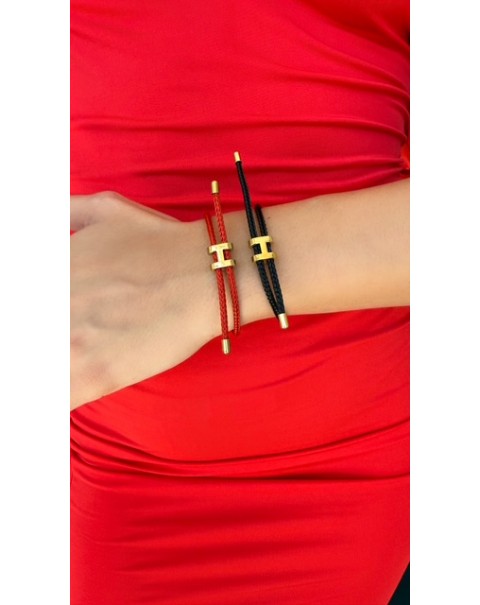 Βραχιόλι από ατσάλι με αυξομείωση