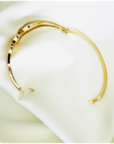 Βραχιόλι χειροπέδα τίγρης - πάνθηρας