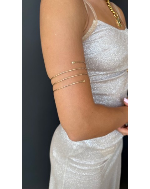 Βραχιόλι μπράτσου σε σπιράλ σχέδιο