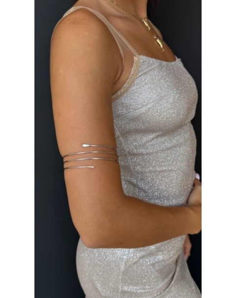 Βραχιόλι μπράτσου σε σπιράλ σχέδιο