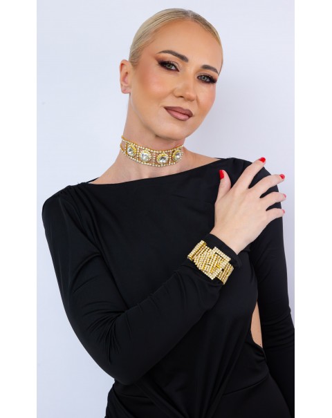 Βραχιόλι ζώνη με στρας