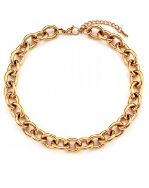 Κολιέ χοντρή αλυσίδα